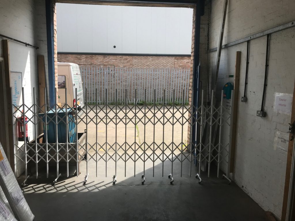 Wheeled Safety Barrier Expanding Safety Barriers UK