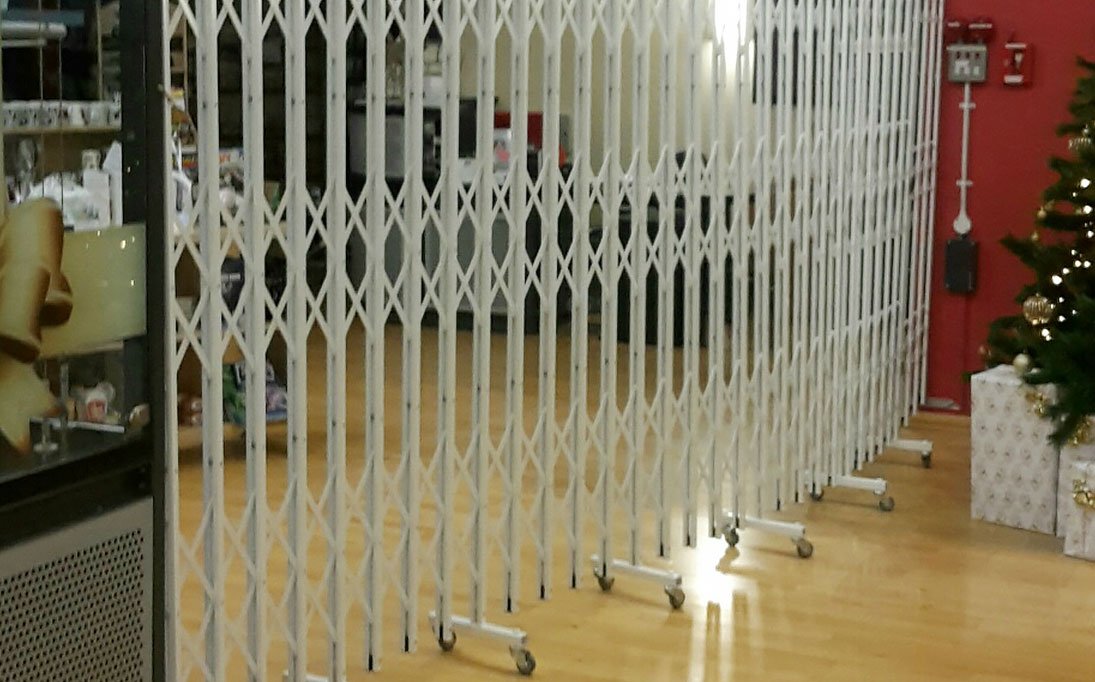 Expanding Safety Barriers made of Strong Aluminium Expanding Safety