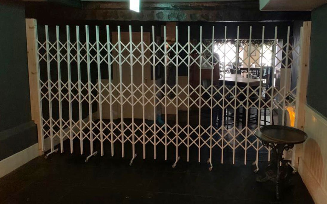 Wheeled Safety Barriers Expanding Safety Barriers UK