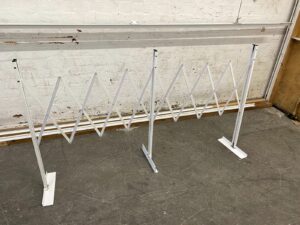 Short Light Duty Freestanding Safety Barrier